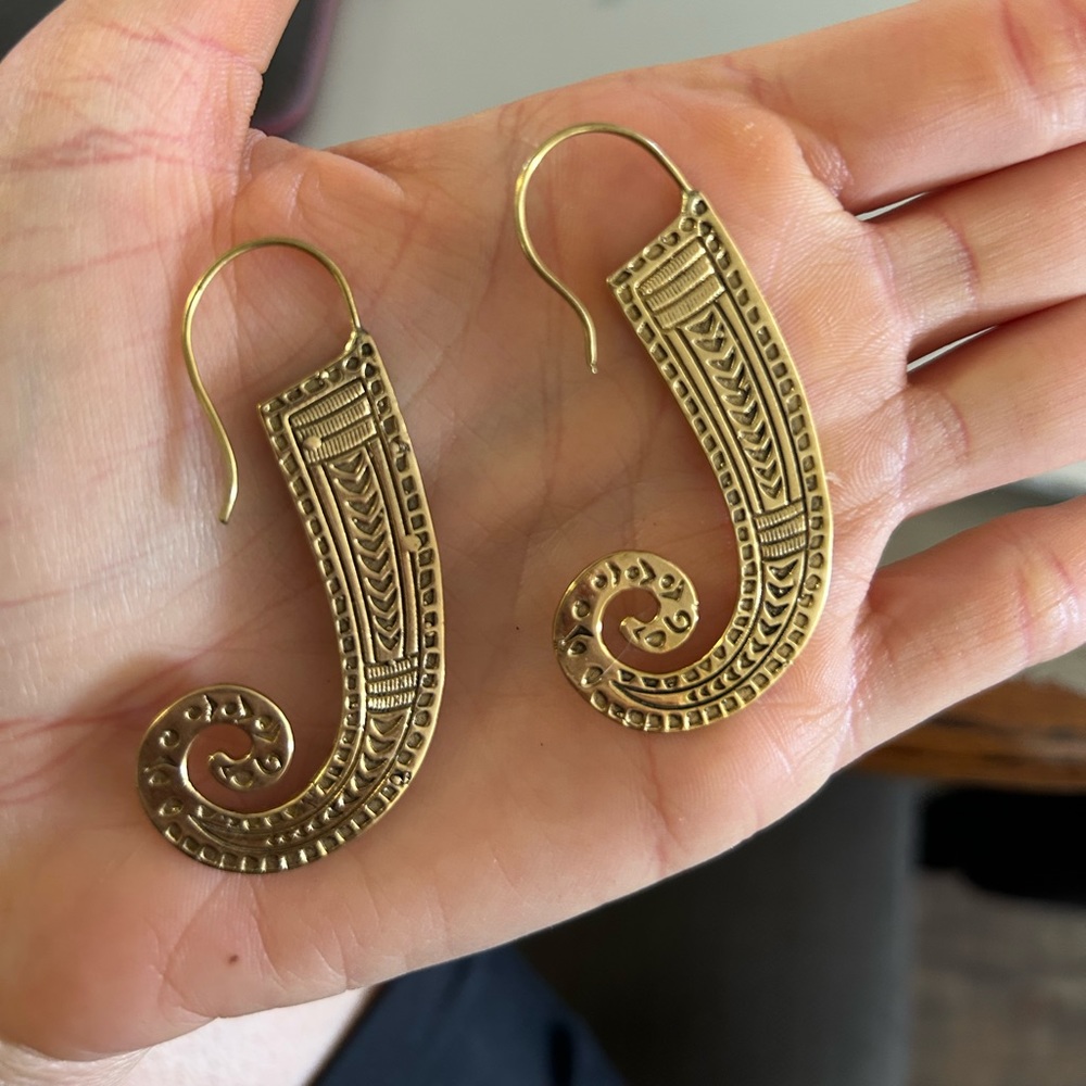 Unique sexy boho hippi, fun gift earrings night out